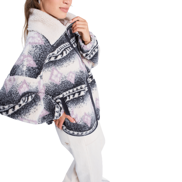 Roxy - Feels Like Winter - Parchment Feel Like Winter - Fleece Jacke