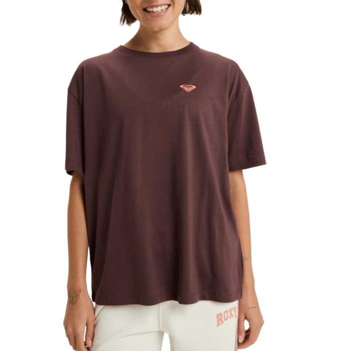 Roxy - Essential Energy Timeless Tee - Huckleberry - T-Shirt