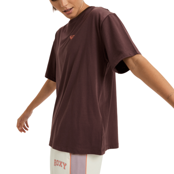 Roxy - Essential Energy Timeless Tee - Huckleberry - T-Shirt