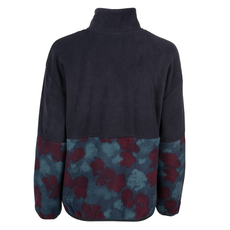 Iriedaily - Half Indi Troyer - Navy Red - Fleece Sweater