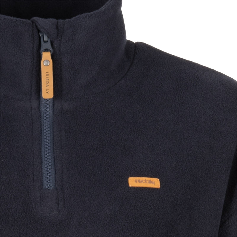 Iriedaily - Half Indi Troyer - Navy Red - Fleece Sweater