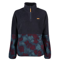 Iriedaily - Half Indi Troyer - Navy Red - Fleece Sweater