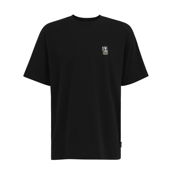 Iriedaily - Bone Cat T-Shirt - Black - T-Shirt