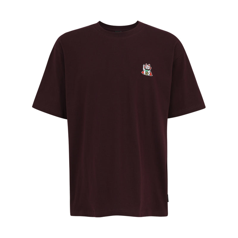 Iriedaily - Vamp Cat T-Shirt - Aubergine - T-Shirt