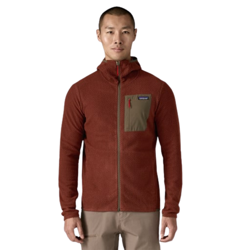Patagonia - Ms R1 Air Full-Zip Hoody - Dried Vanilla - Isolation-Fleece