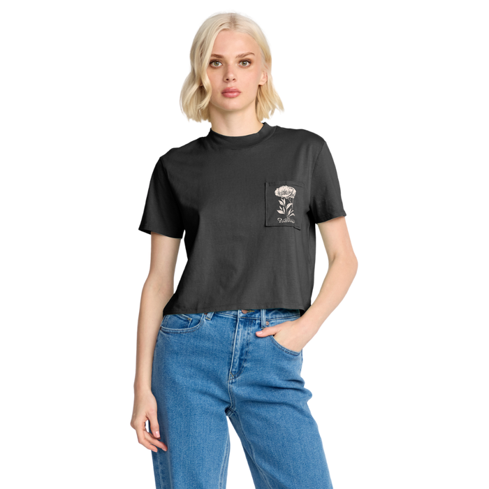 Volcom - Pocket Dial Tee - Vintage Black - T-Shirt