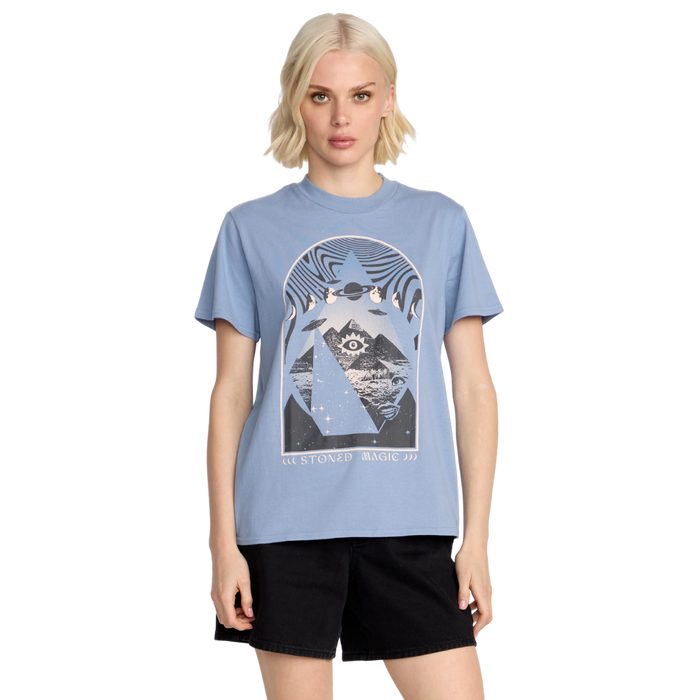 Volcom - Lock It Up Tee - Carolina Blue - T-Shirt