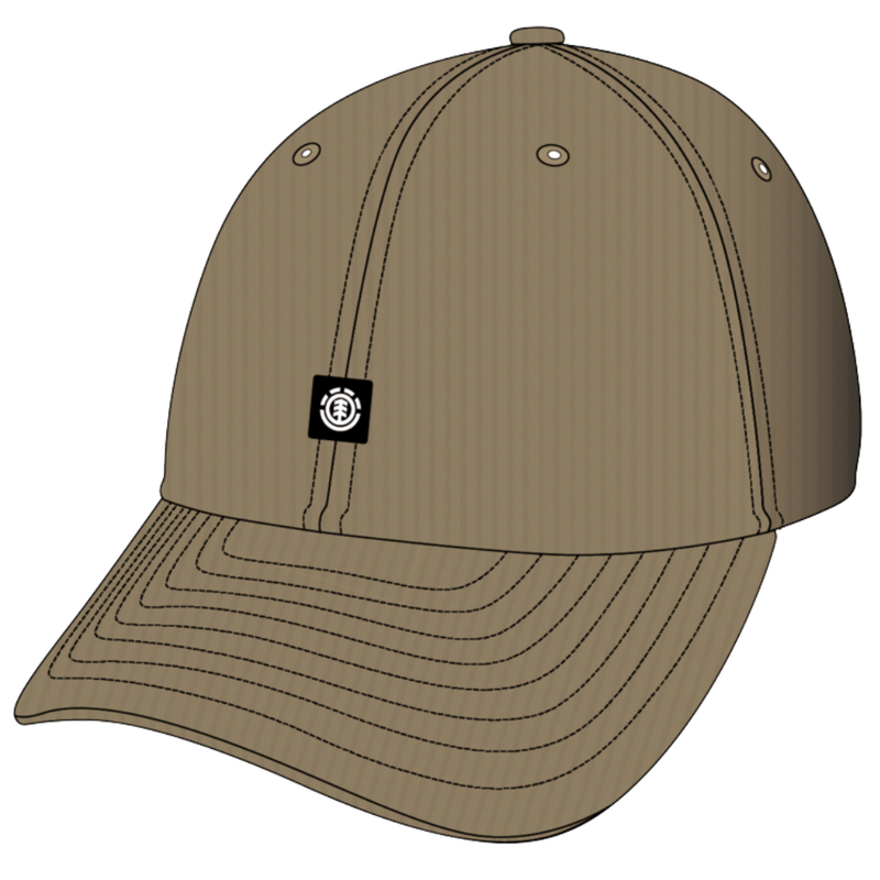 Element - Icon Dad Cap Corduroy - Kelp - Snapback Cap
