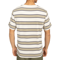 Element - Icon Label Pocket SS - Oat Milk/Aluminium - T-Shirt