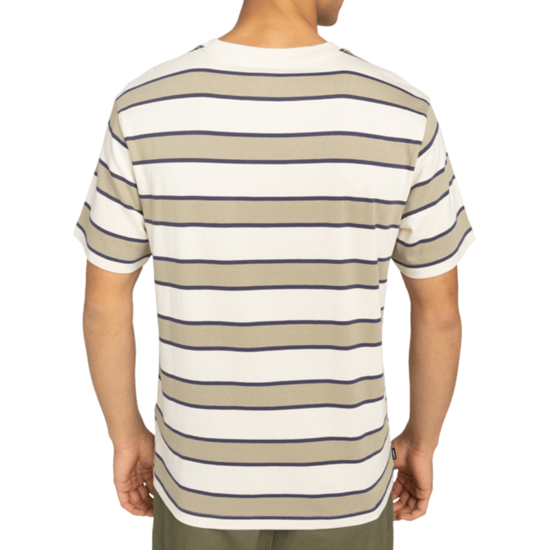 Element - Icon Label Pocket SS - Oat Milk/Aluminium - T-Shirt