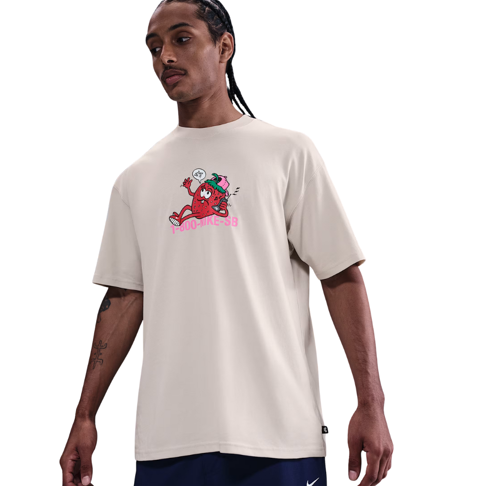Nike - U Nk Sb Tee M90 Oc Flip Phone - Light Bone - T-Shirt
