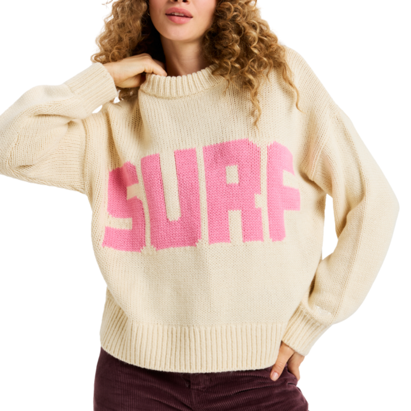 Roxy - Exploring Heart - Parchment - Pullover