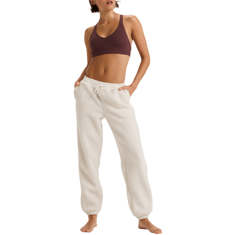 Roxy - Waves Of Warmth Pants - Whisper White - Joggerpant