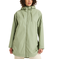 Roxy - Rain Road Polar Zip - Oil Green - Regenjacke