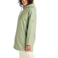 Roxy - Rain Road Polar Zip - Oil Green - Regenjacke