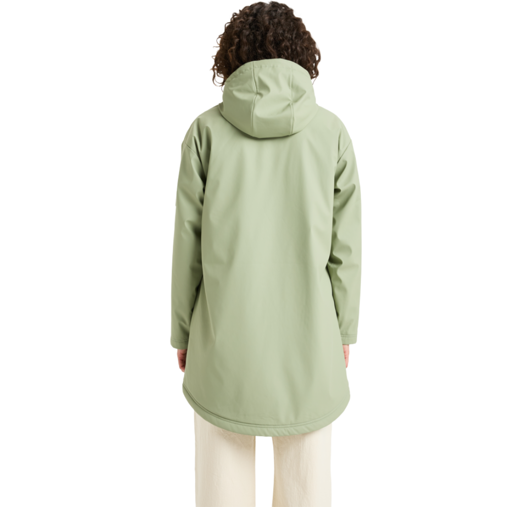 Roxy - Rain Road Polar Zip - Oil Green - Regenjacke