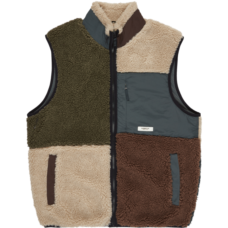 Element - Lake Sherpa Vest - Multicolor - Fleece Weste