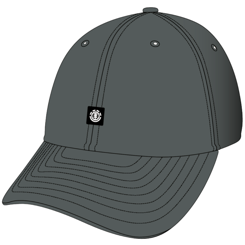 Element - Icon Dad Cap Twill - Ardoise - Snapback Cap