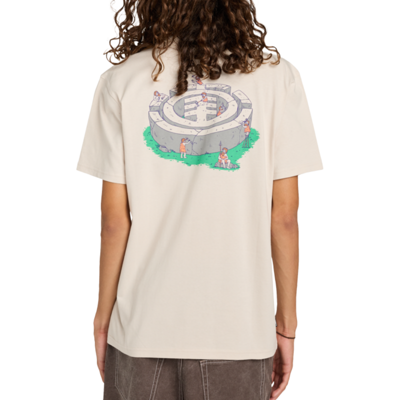 Element - Stone Age SS - Oat Milk - T-Shirt