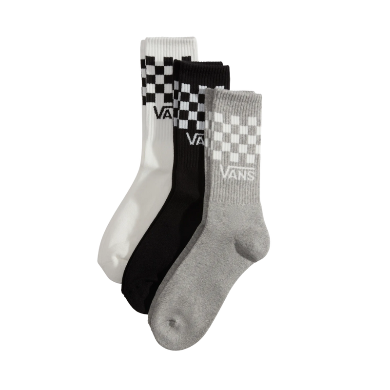 Vans - M Classic Check Crew - Black/White - Socken