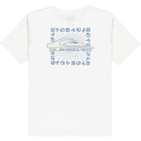 Quiksilver - Evo Border Lines SS Youth - Snow White - T-Shirt