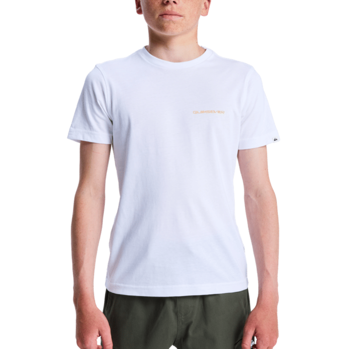 Quiksilver - EV Desert Waves SS Youth - White - T-Shirt