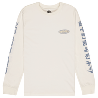 Quiksilver - Evo Border Lines LS Youth - Snow White - T-Shirt Langarm
