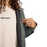 Element - Liner Shirt - Ardoise - Langarmhemd