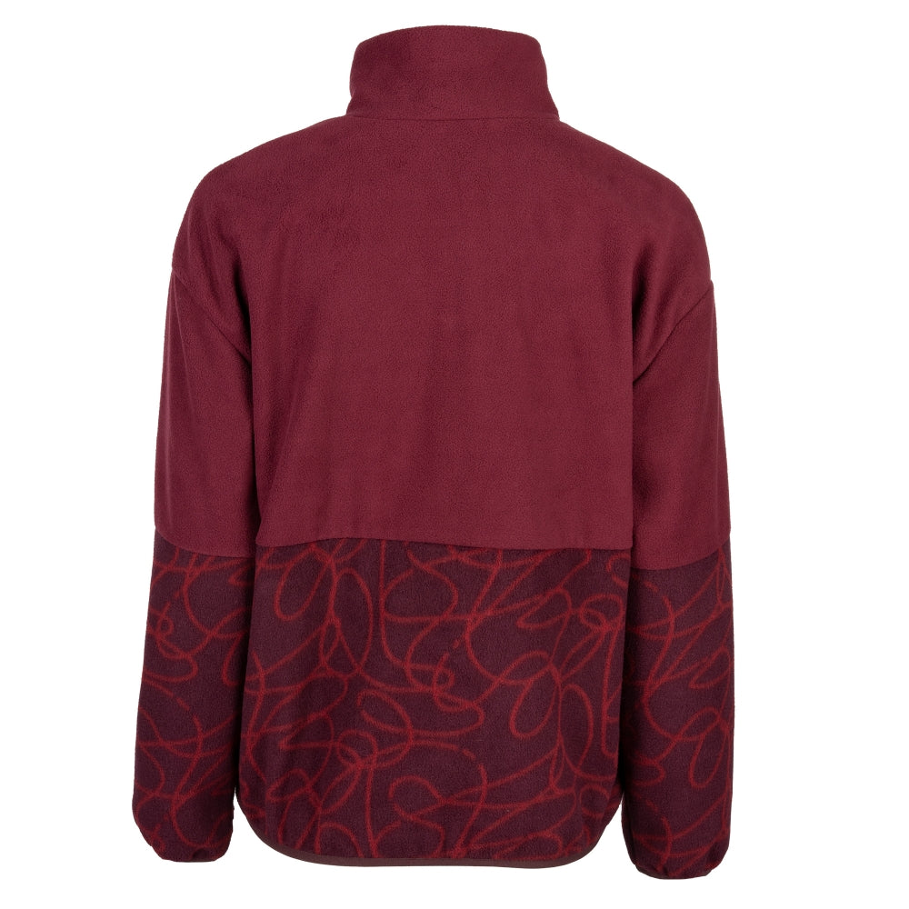 Iriedaily - Half Indi Troyer - Wine - Fleece Sweater