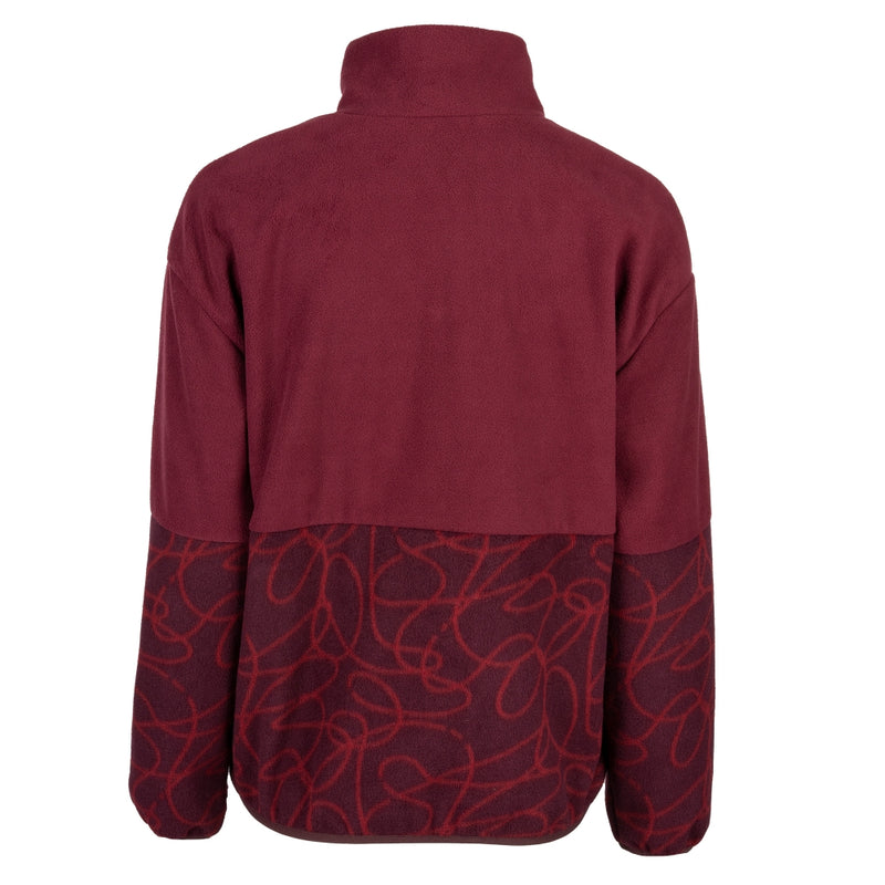 Iriedaily - Half Indi Troyer - Wine - Fleece Sweater