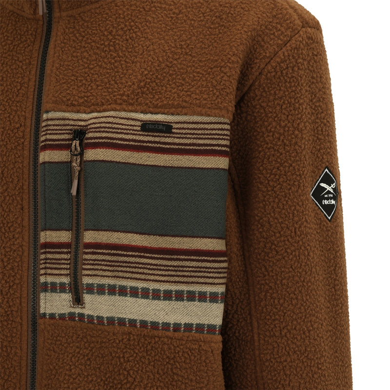 Iriedaily - Wonderer Track Jacket - Mocca - Fleece Jacke