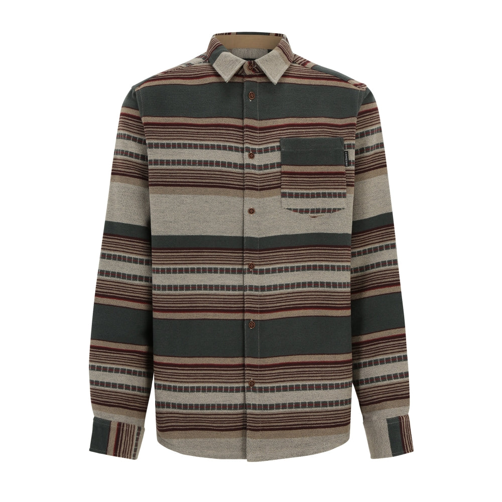 Iriedaily - Santania Shirt - Khaki Green - Langarmhemd