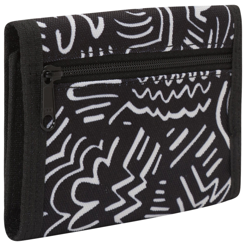 Iriedaily - Resort Wallet - Black White - Stoffgeldtasche