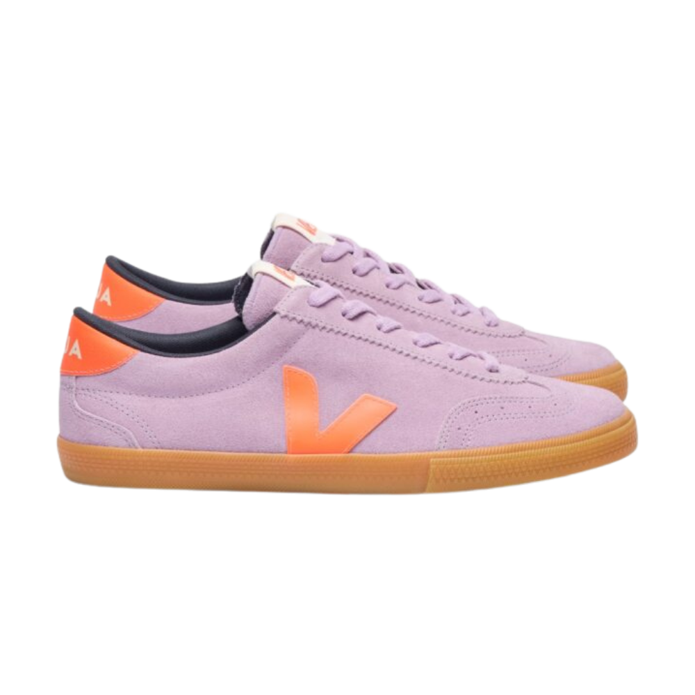 Veja - Volley Suede - Orchid Fury Natural - Sneaker