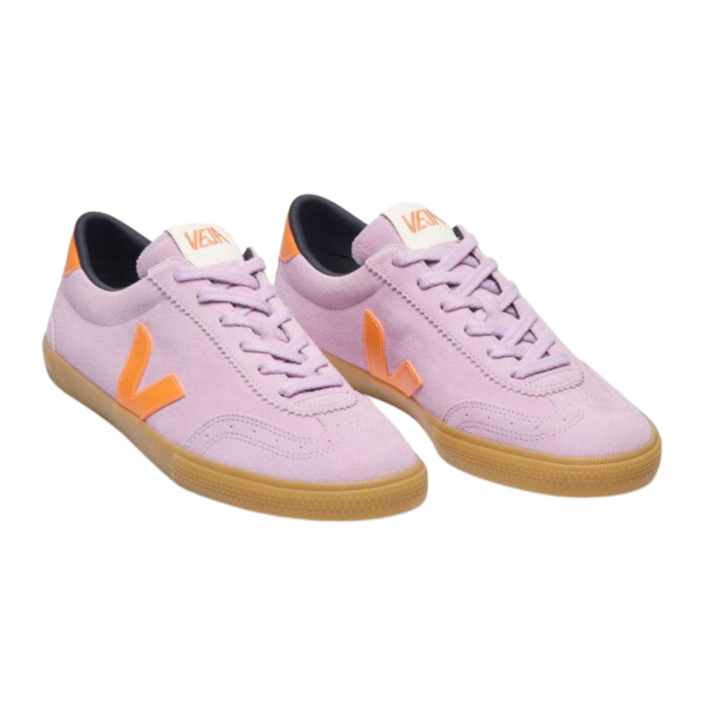 Veja - Volley Suede - Orchid Fury Natural - Sneaker