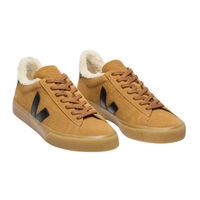 Veja - Campo W Suede - Camel Blach Natur - Sneaker