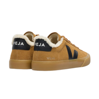 Veja - Campo W Suede - Camel Blach Natur - Sneaker