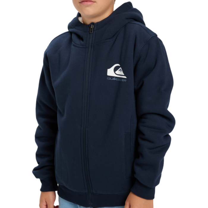 Quiksilver - Fleece Sherpa Youth - Dark Navy - Fleece Jacke