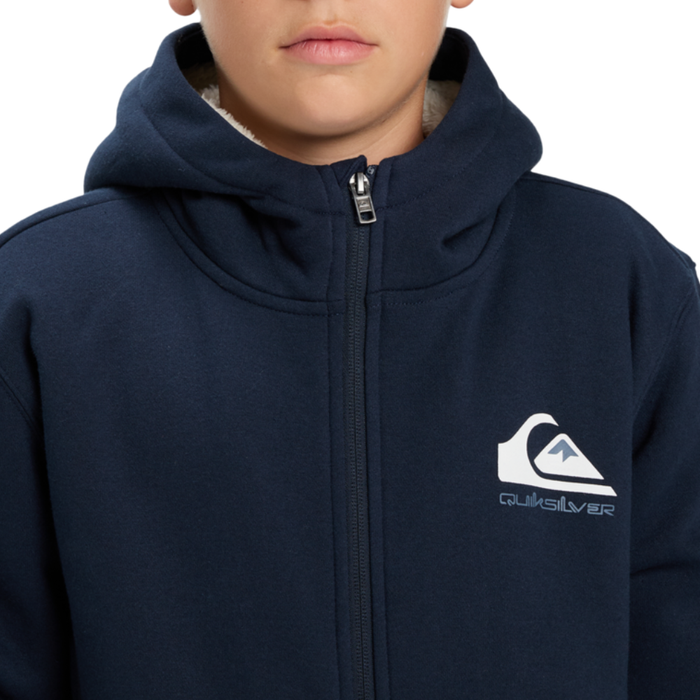 Quiksilver - Fleece Sherpa Youth - Dark Navy - Fleece Jacke
