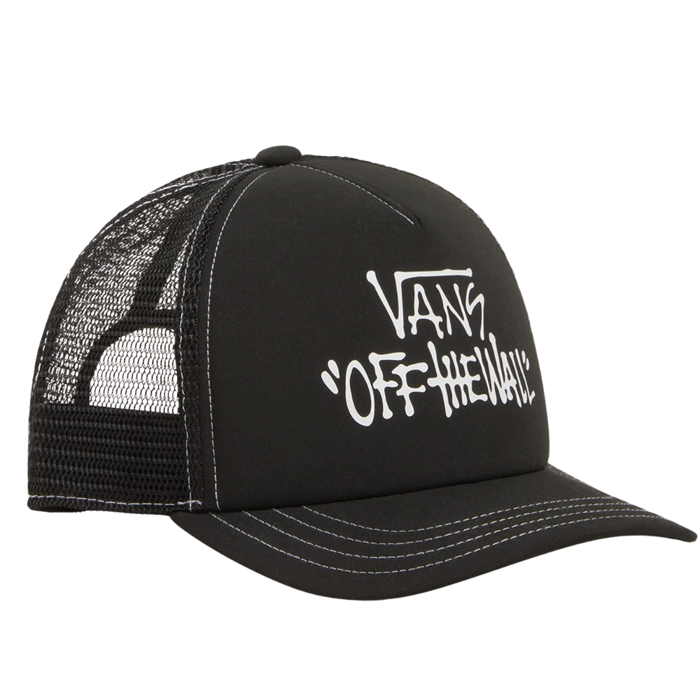 Vans - B Vans Pop Trucker - Black - Trucker Cap