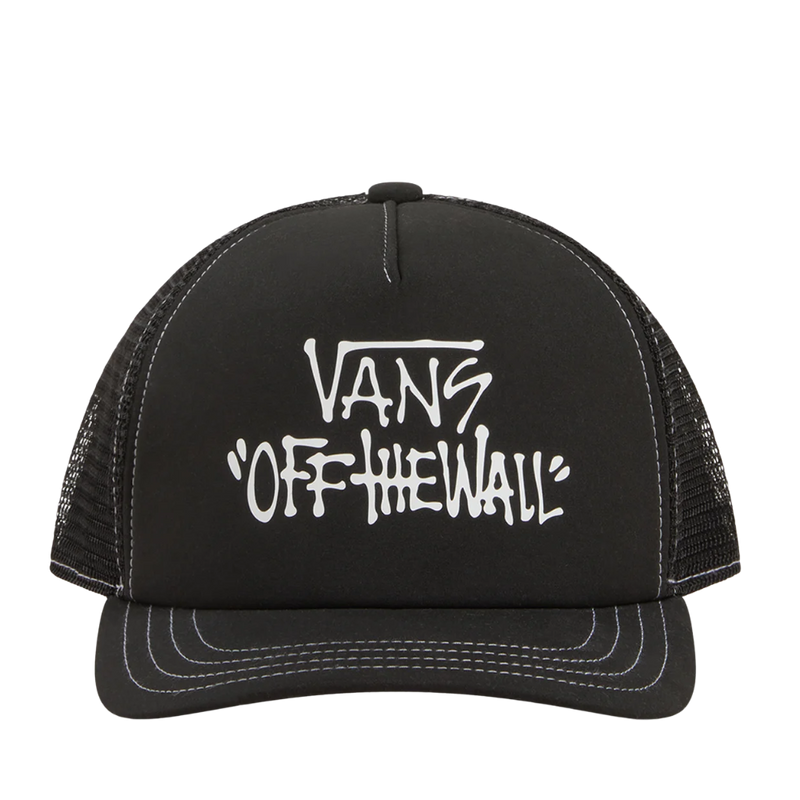 Vans - B Vans Pop Trucker - Black - Trucker Cap