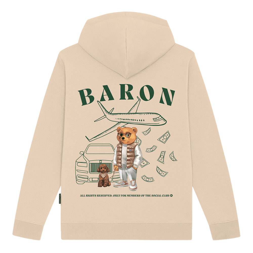 Baron Filou - The Cozy Companion - Sand Brown - Hoodie