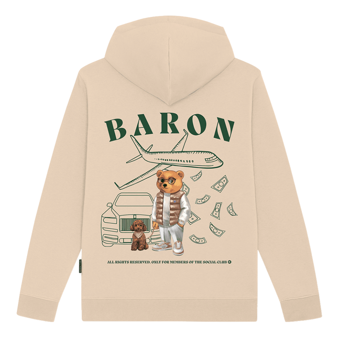 Baron Filou - The Cozy Companion - Sand Brown - Hoodie