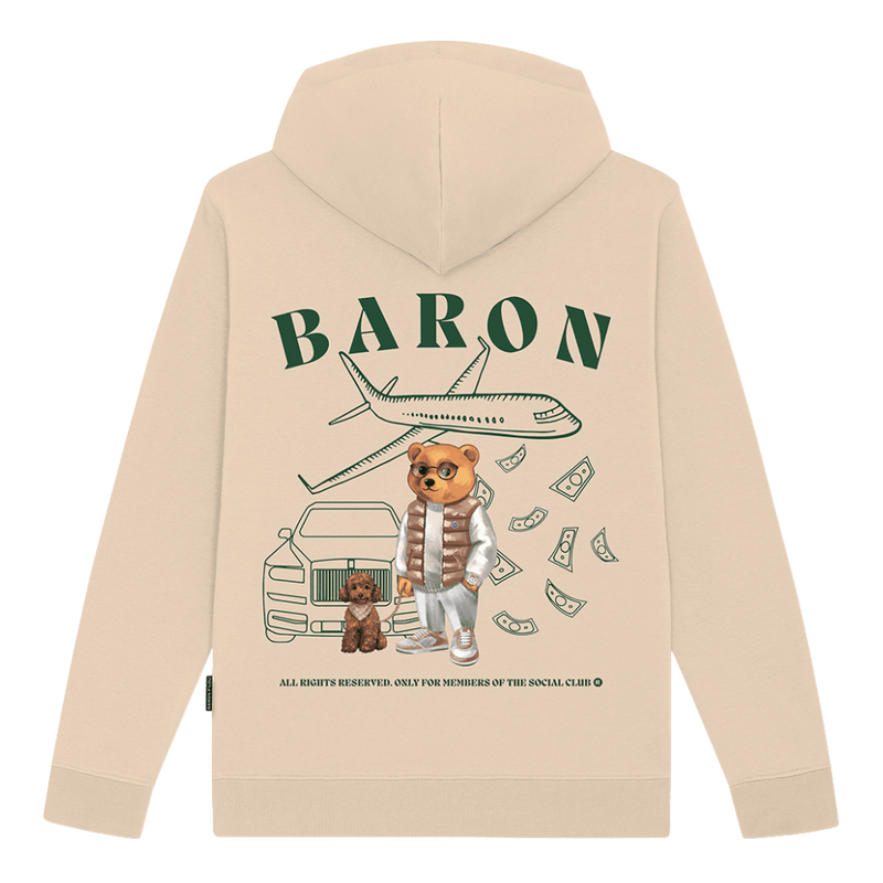 Baron Filou - The Cozy Companion - Sand Brown - Hoodie