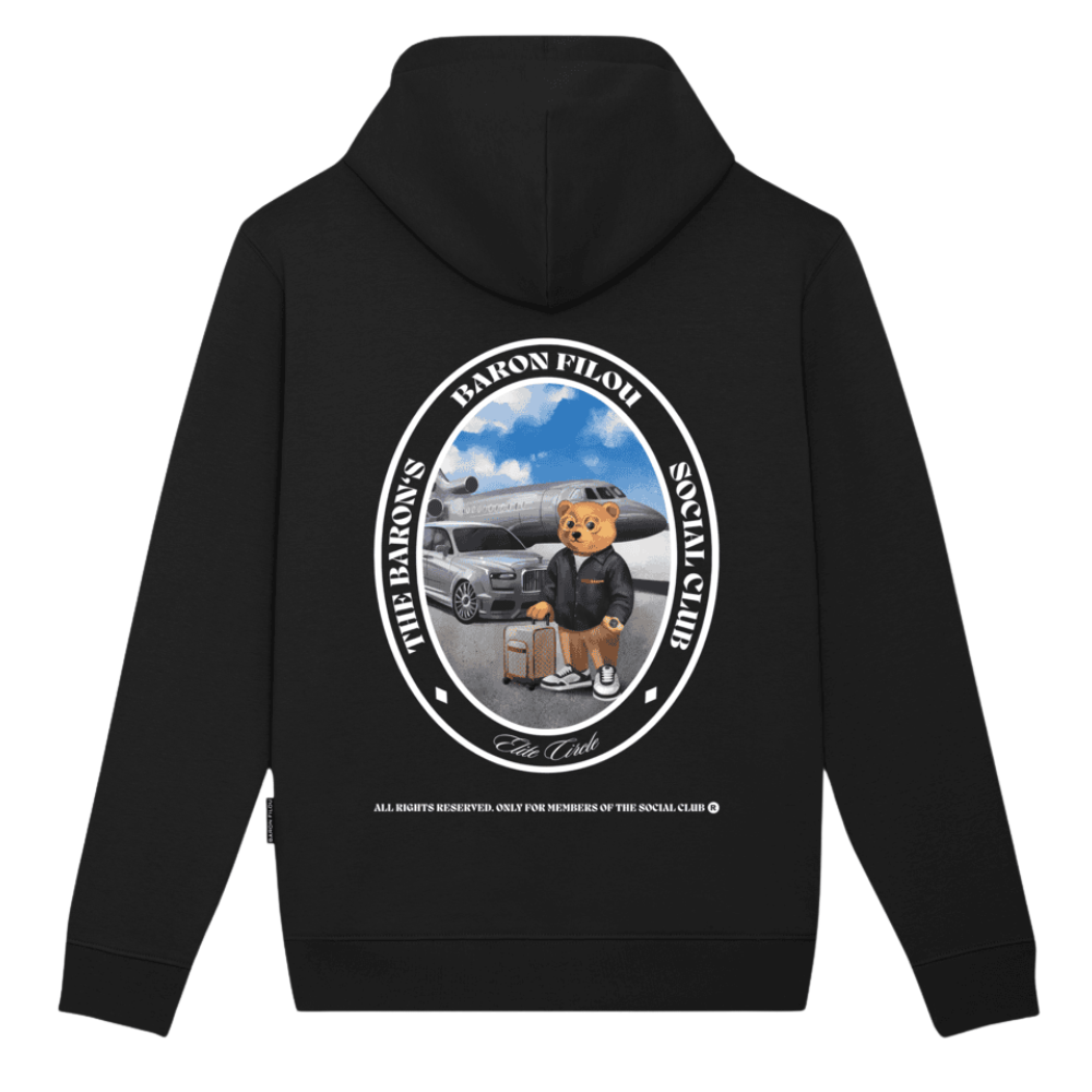 Baron Filou - The Jetset Traveler - Black - Hoodie