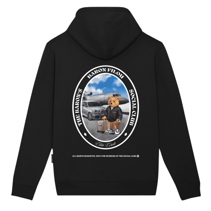 Baron Filou - The Jetset Traveler - Black - Hoodie