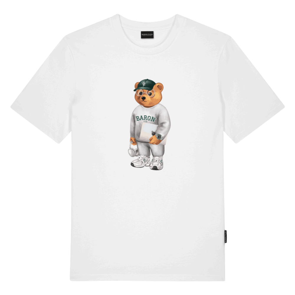 Baron Filou - The College Student - White - T-Shirt
