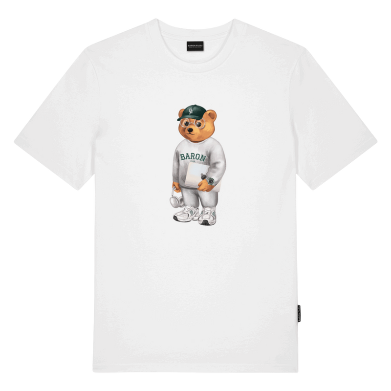 Baron Filou - The College Student - White - T-Shirt
