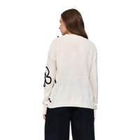 24Colours - Crew Sweater - White - Crew Sweater