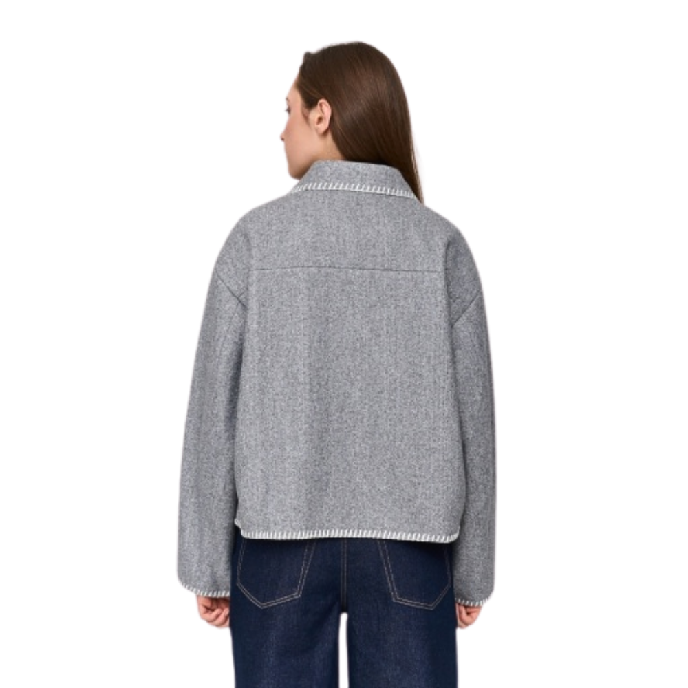 24Colours - Jacke - Grey - Übergangsjacke